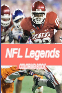 NFL Legends Coloring Book