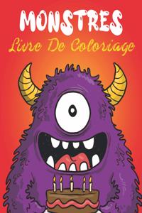 Monstres Livre De Coloriage