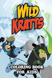 Wild Kratts Coloring Book for Kids