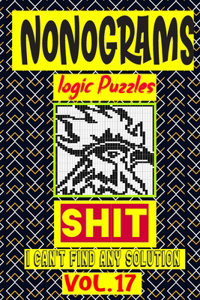 Nonogram logic Puzzle Shit I can't Find Any Solution