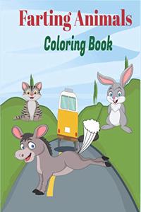 Farting Animals Coloring Book