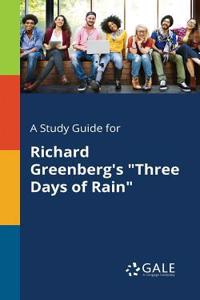 Study Guide for Richard Greenberg's 