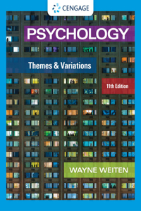 Cengage Infuse for Weiten's Psychology: Themes and Variations, 1 Term Printed Access Card