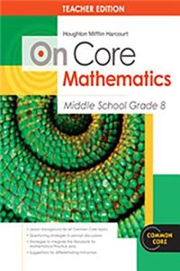 Houghton Mifflin Harcourt on Core Mathematics