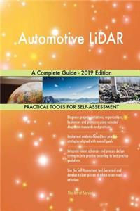 Automotive LiDAR A Complete Guide - 2019 Edition