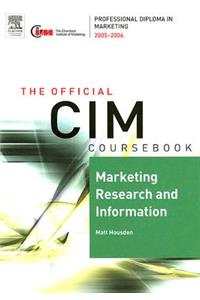 Marketing Research and Information