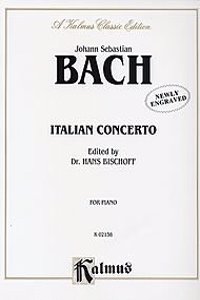 BACH ITALIAN CONCERTO PIANO