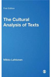 Cultural Analysis of Texts