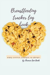 Breastfeeding tracker log book baby girl