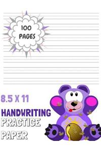 Handwriting Practice Paper