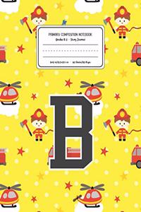 Primary Composition Notebook Grades K-2 Story Journal B