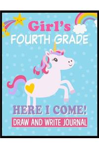 Fourth Grade Here I Come Draw and Write Journal
