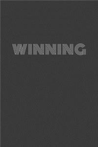 Winning: Winning agenda/journal/notebook