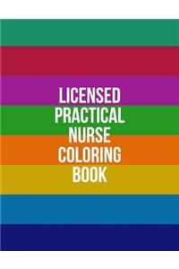 Licensed Practical Nurse Coloring Book