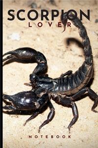 Scorpion Lovers Notebook