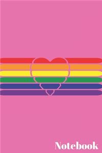 Gay Heart Notebook