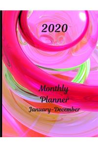 2020 Monthly Planner January - December