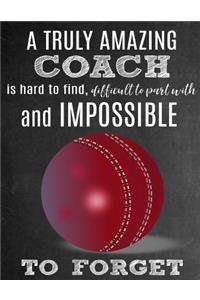 A Truly Amazing Coach Is Hard to Find, Difficult to Part with and Impossible to Forget