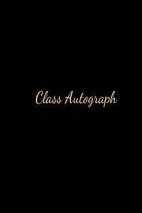 Class Autograph