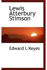 Lewis Atterbury Stimson