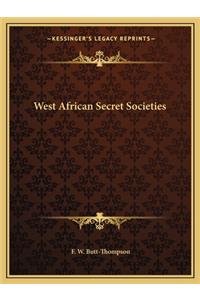 West African Secret Societies