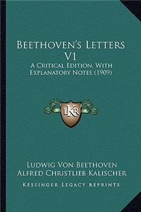 Beethoven's Letters V1