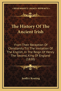 The History Of The Ancient Irish