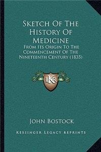 Sketch Of The History Of Medicine