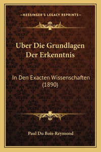 Uber Die Grundlagen Der Erkenntnis