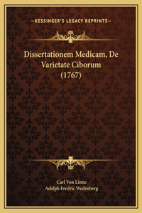 Dissertationem Medicam, De Varietate Ciborum (1767)