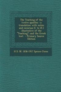 The Teaching of the Twelve Apostles