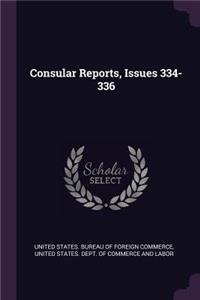 Consular Reports, Issues 334-336