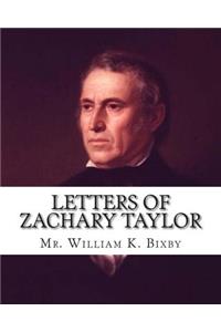 Letters of Zachary Taylor