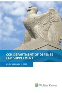 Department of Defense Far Supplement (Dfars): As of January 1, 2018