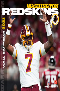 Washington Redskins 2021 12x12 Team Wall Calendar