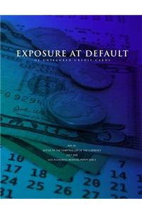 Exposure at Default of Unsecured Credit Cards