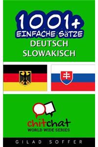 1001+ Einfache Sätze Deutsch - Slowakisch