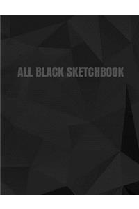 All Black Sketchbook