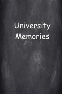 Graduation Journal University Memories