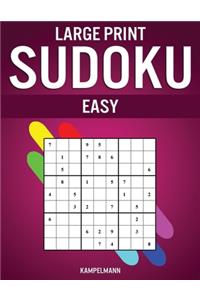Large Print Sudoku Easy