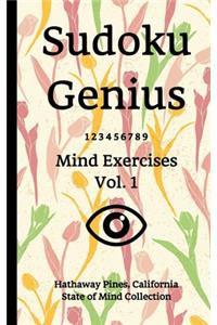 Sudoku Genius Mind Exercises Volume 1