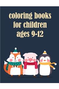 coloring books for children ages 9-12