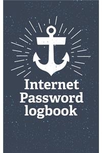 Internet Password Logbook
