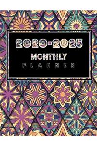 2020-2025 Monthly Planner