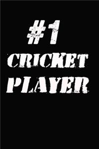 #1 Cricket Player Notebook