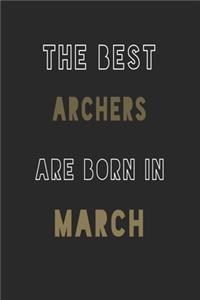 The Best Archers are Born in March journal