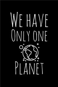 We Hava Only One Planet
