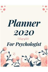 Planner 2020 for Psychologist