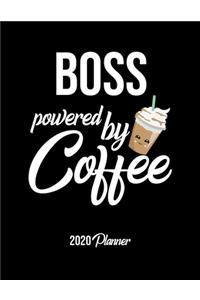 Boss Powered By Coffee 2020 Planner