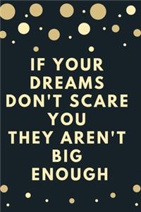 If Your Dreams Dont Scare You They Arent Big Enough